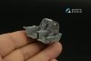 Quinta Studio QDS-48394 A-6E TRAM 3D-Printed & coloured Interior on decal paper (Kinetic) (Small version) 1/48